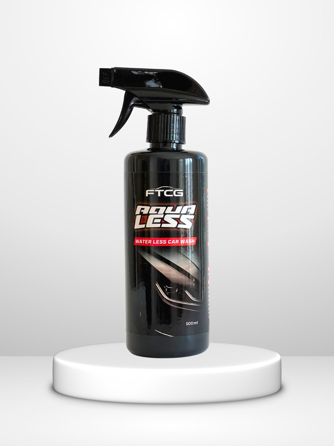 FTCG Aqua Less - eco-friendly waterless car wash spray for quick car cleaning